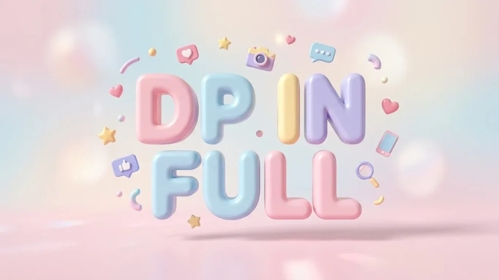 DP in Full: Display Picture Meaning, Uses & WhatsApp Guide