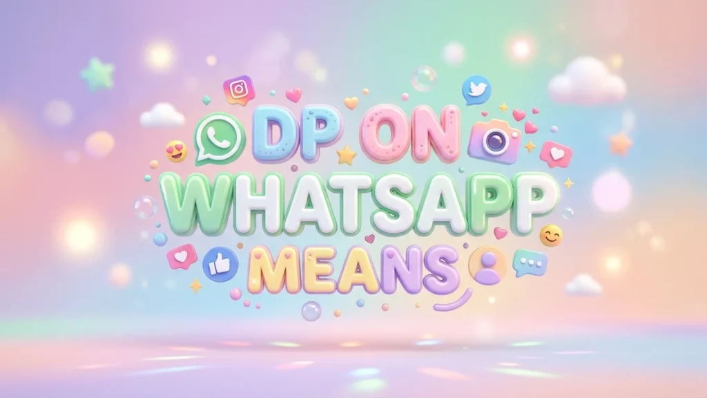 DP on WhatsApp Means: Complete Meaning, Uses & Examples