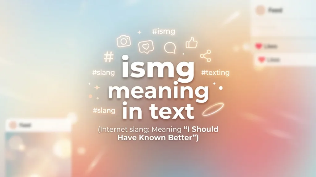 ismg meaning in text