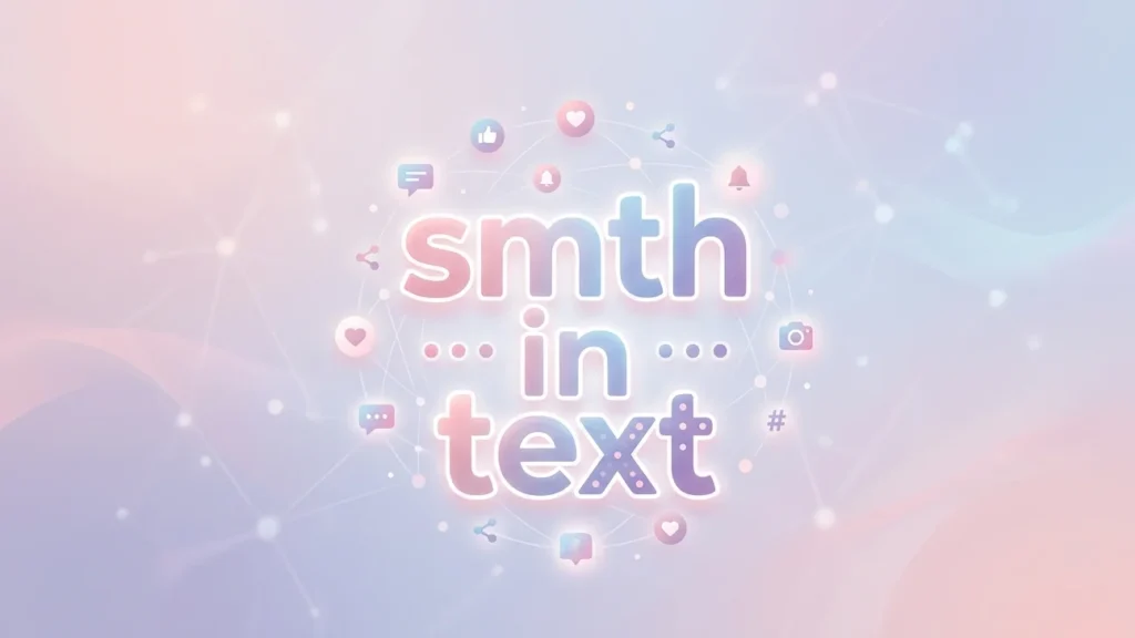 smth in text