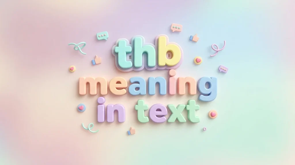 thb meaning in text