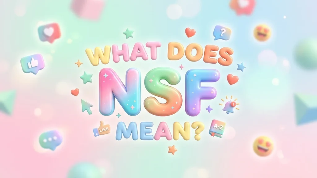 what dose nsf mean