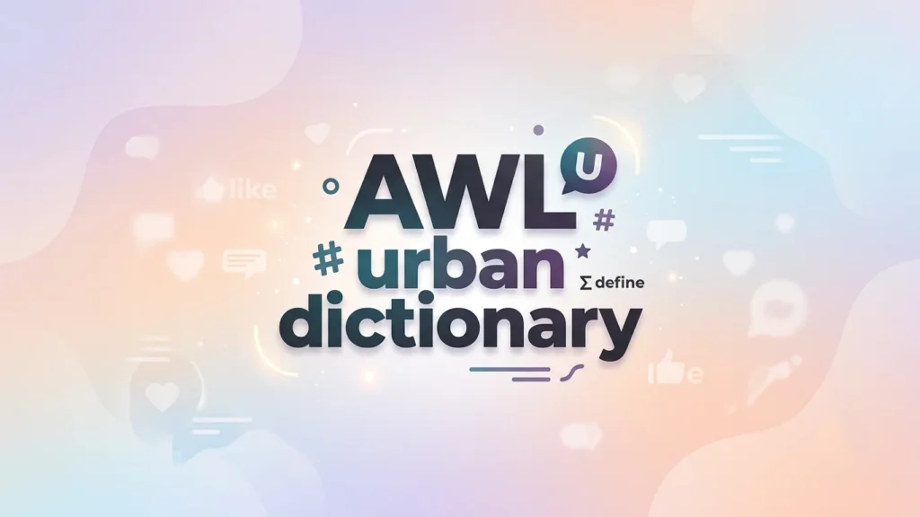 awl urban dictionary