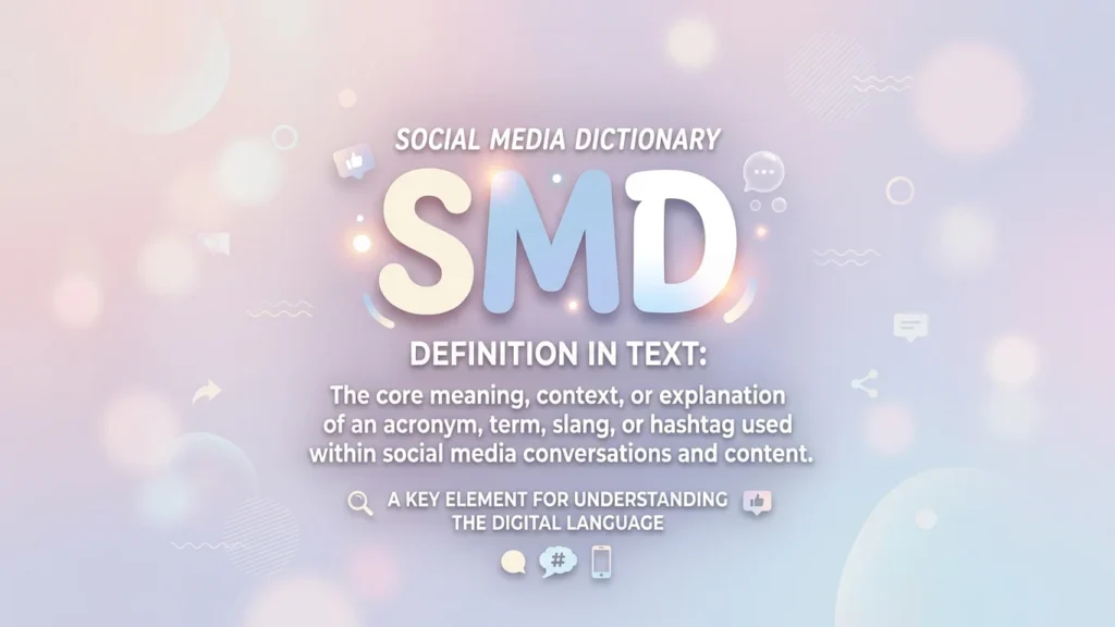 smd definition in text